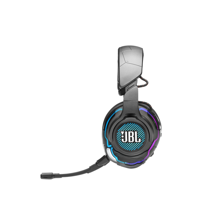 JBL Quantum ONE - Black - USB Wired Over-Ear Professional PC Gaming Headset with Head-Tracking Enhanced QuantumSPHERE 360 - Detailshot 4 image number null